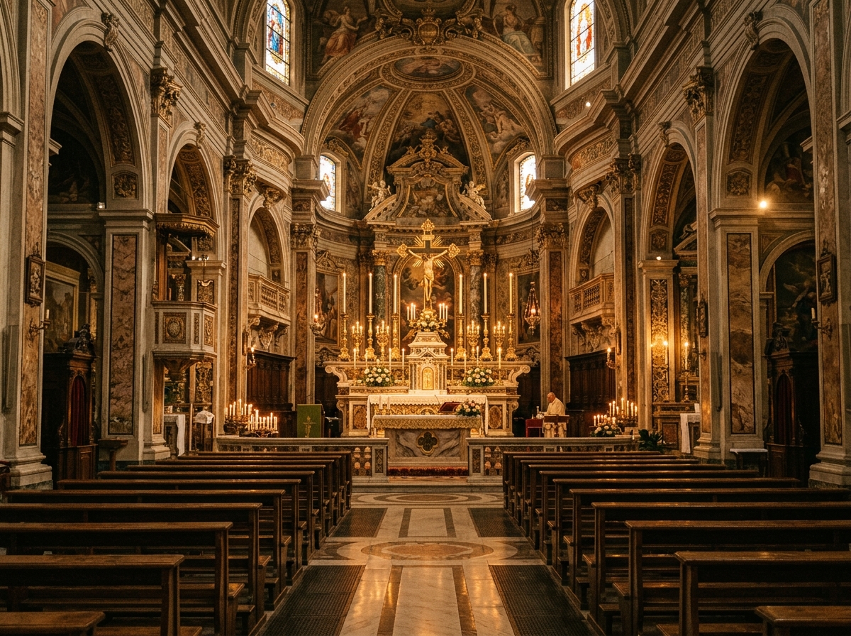 Interno della chiesa parrocchiale